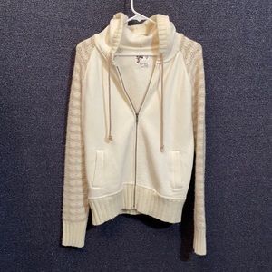 Old Navy Size Medium Hooded Zip Sweater Jacket